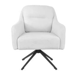 Fauteuil Draaibaar - Stof Beige - 75x70x85cm - Matthias 7 Fauteuil Draaibaar - Stof Beige - 75x70x85cm - Matthias -Leen Bakker Fauteuils 008057c9d54742dd934e45e9823ff0f1