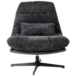 TOVIK - Fauteuil - Zwart - Stof -Leen Bakker Fauteuils 00b4b97b4d254275aa924c32f0aa98d2