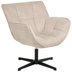 AUMA - Fauteuil - Beige - Polyester 14 AUMA - Fauteuil - Beige - Polyester -Leen Bakker Fauteuils 033191595cfc48ef907d2d7a98fccd62