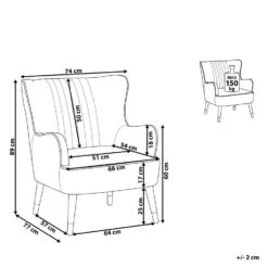 VARBERG - Fauteuil - Blauw - Fluweel 11 VARBERG - Fauteuil - Blauw - Fluweel -Leen Bakker Fauteuils 0386a96dda444c24974651cdd78a4d97