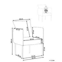 MALMOS - Fauteuil - Bruin - Kunstleer -Leen Bakker Fauteuils 0435bf853f28470eb9a42331e9ddb6b7