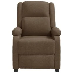 VidaXL Televisiefauteuil Stof Bruin -Leen Bakker Fauteuils 05fa3cd00ca040c2a1e482958ed53909