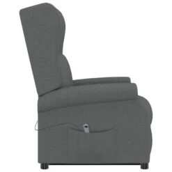 VidaXL - Sta-op-stoel - Grijs - Stof -Leen Bakker Fauteuils 09c9267521f140089f3b7545e9fe726e