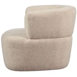 WOOOD Boris Fauteuil - Polyester - Warm Zand - 70x103x80 -Leen Bakker Fauteuils 0b7a63fb524f466b965d9cfeca2e0c68