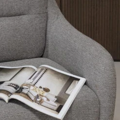 Fauteuil Draaibaar - Stof Taupe - 75x70x85cm - Matthias 11 Fauteuil Draaibaar - Stof Taupe - 75x70x85cm - Matthias -Leen Bakker Fauteuils 0b94ad84e695403f9a5248d193b76d91