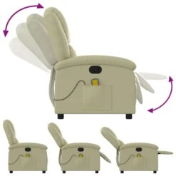 VidaXL - Massagestoel - Crème - Leer 17 VidaXL - Massagestoel - Crème - Leer -Leen Bakker Fauteuils 0c4d24bf6218432d865a78e6296d0296