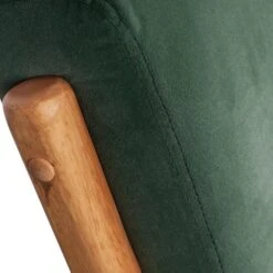 WOOOD Mark Fauteuil - Velvet - Flesgroen - 75x67x82 -Leen Bakker Fauteuils 0f0334f9a45948d0a4b32c881fb2ecd4