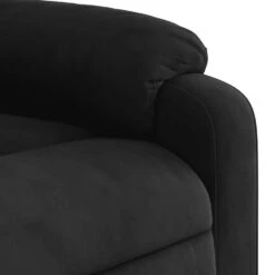 VidaXL - Massagestoel - Zwart - Microvezel -Leen Bakker Fauteuils 0f16ca578ec5471db83d6d4d340987a7