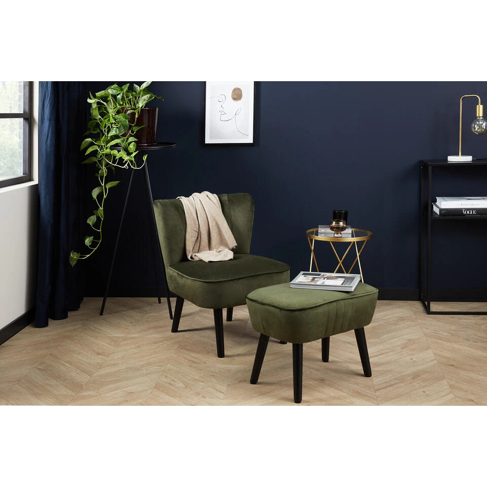 Lifa Living Stoel Sofia, Groen 2 Lifa Living Stoel Sofia, Groen - Afbeelding 2