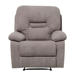 Beliani Fauteuil BERGEN - Beige Polyester