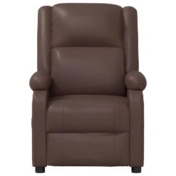 VidaXL Fauteuil Verstelbaar Elektrisch Kunstleer Bruin -Leen Bakker Fauteuils 1000041997 0102