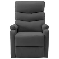 VidaXL Sta-op-stoel Kunstleer Antracietkleurig -Leen Bakker Fauteuils 1000041998 0103