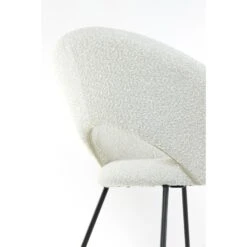 Stoel Antony - Crème - Bouclé -Leen Bakker Fauteuils 1000063169 0103