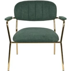 Puur Viken Fauteuil Met - Stof - Groen -Leen Bakker Fauteuils 1000074931 0102