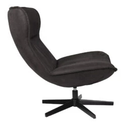 Rein Living John Fauteuil - Antraciet 6 Rein Living John Fauteuil - Antraciet -Leen Bakker Fauteuils 1000086630 0102