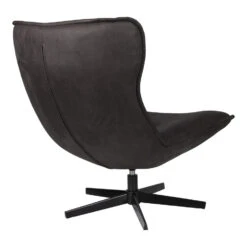 Rein Living John Fauteuil - Antraciet 7 Rein Living John Fauteuil - Antraciet -Leen Bakker Fauteuils 1000086630 0103