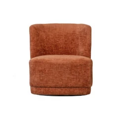 WOOOD Atty Draaifauteuil - Polyester - Bloesem - 75x74x65 -Leen Bakker Fauteuils 1000089911 0102
