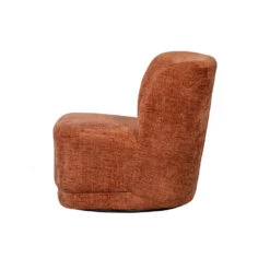 WOOOD Atty Draaifauteuil - Polyester - Bloesem - 75x74x65 -Leen Bakker Fauteuils 1000089911 0103
