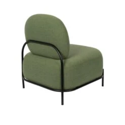 Puur Sundö Fauteuil - Vierkant - Stof - Groen -Leen Bakker Fauteuils 1000093600 0103