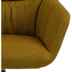 Sohome Draaifauteuil Leopold - Met Voetenbank - Geel 7 Sohome Draaifauteuil Leopold - Met Voetenbank - Geel -Leen Bakker Fauteuils 1000094491 0103