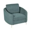 Beliani Fauteuil TROSA - Groen Polyester