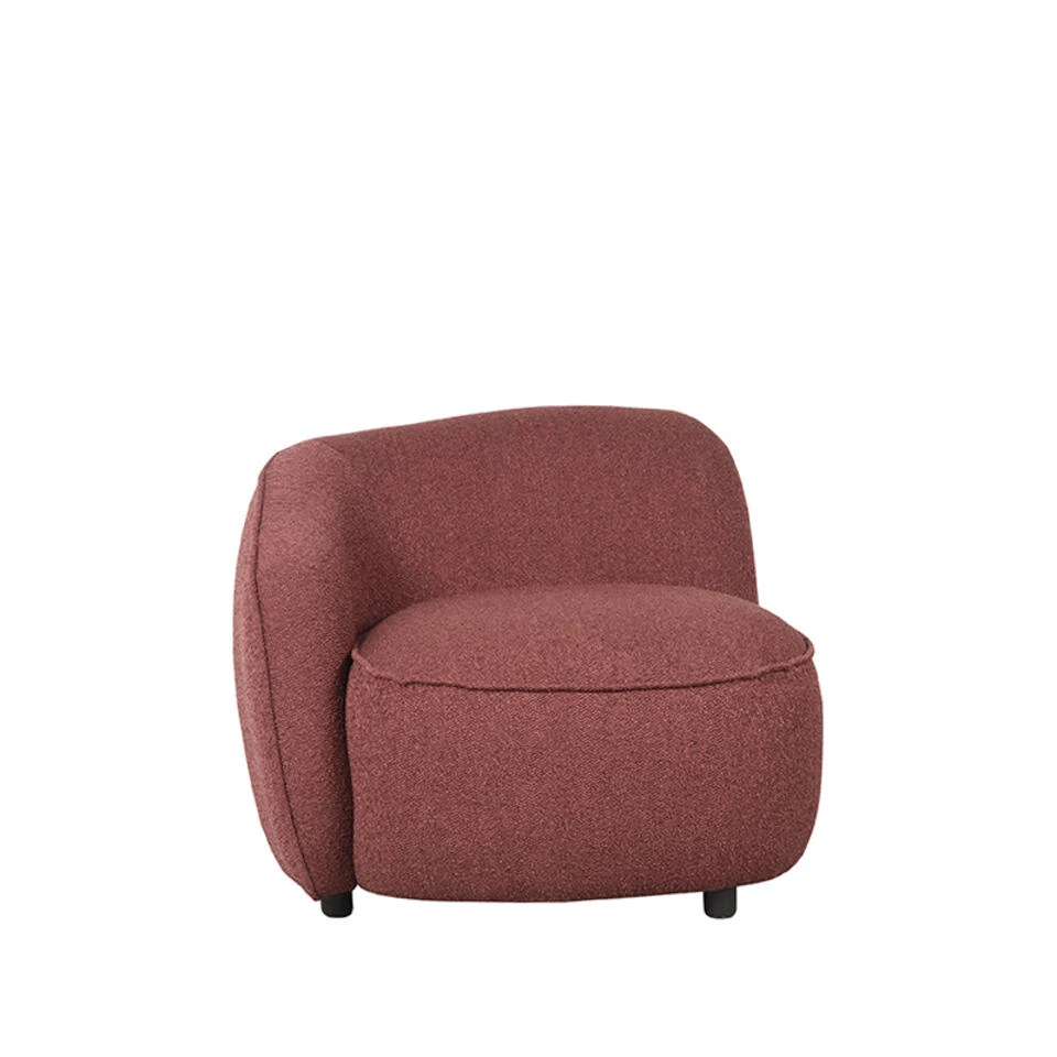 LABEL51 Fauteuil Livo Links - Winered - Boucle 1 LABEL51 Fauteuil Livo Links - Winered - Boucle