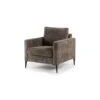 Fauteuil Flora Bruin Stof - Stof - Bruin