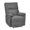 EVERTON - TV-fauteuil - Grijs - Polyester