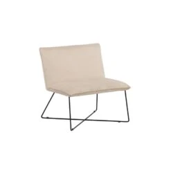 Svea - Piva Fauteuil - Velvet - Beige