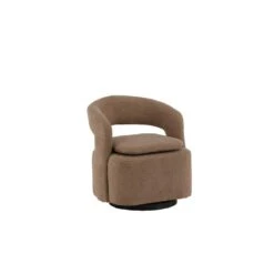 Svea - Teno Draaibare Fauteuil - Boucle - Beige