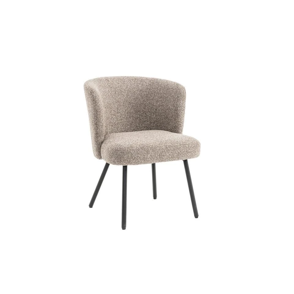 Fauteuil Cindy Taupe Stof 1 Fauteuil Cindy Taupe Stof