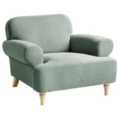 KIBERG - Fauteuil - Lichtgroen - Polyester