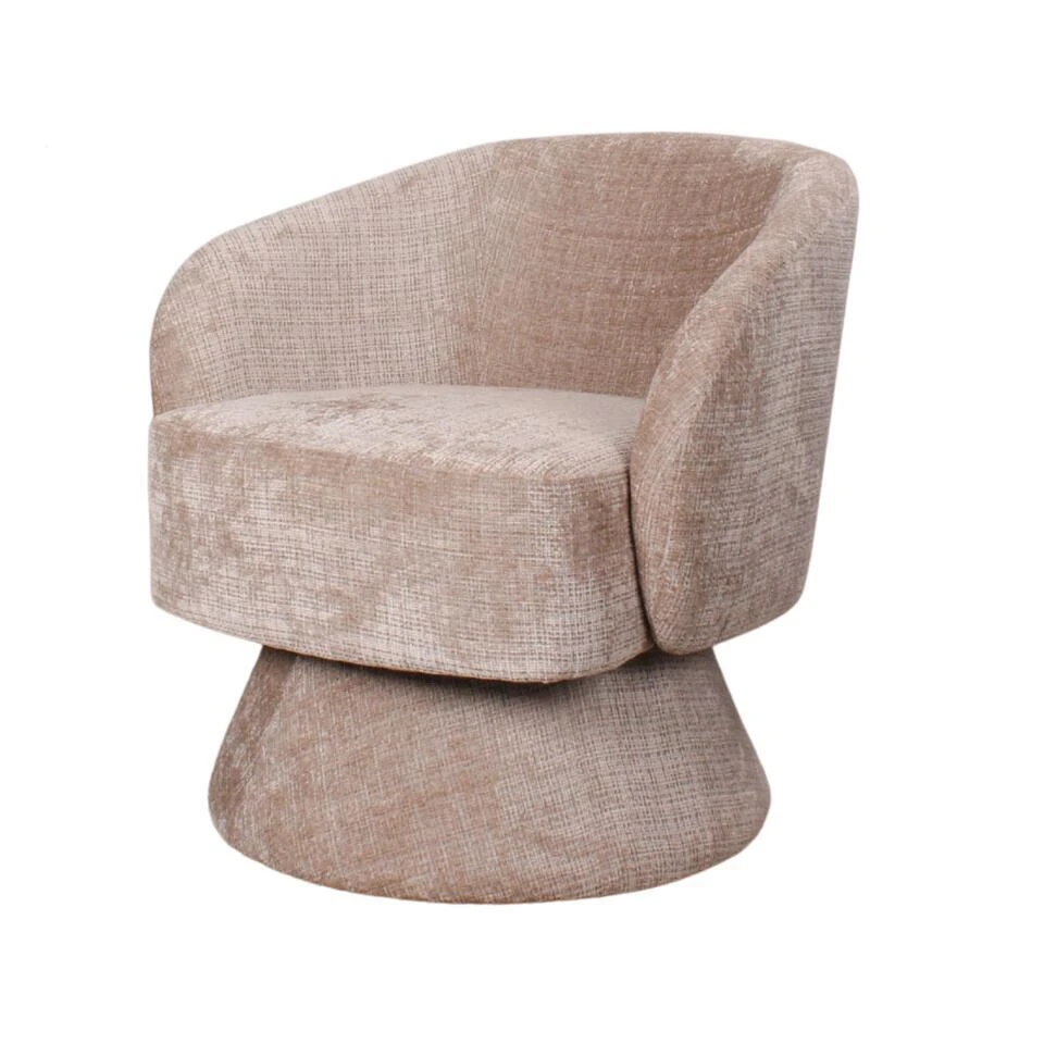 DS4U - Kenny Gestoffeerde Fauteuil - Beige 1 DS4U - Kenny Gestoffeerde Fauteuil - Beige
