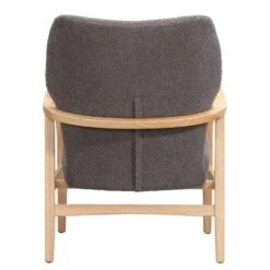 Fauteuil Mila - Stof - Antraciet -Leen Bakker Fauteuils 10200714 0900