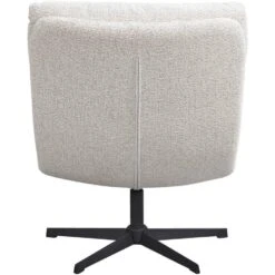 Fauteuil Bobbi Incl. Hocker - Greige -Leen Bakker Fauteuils 10201088 0900