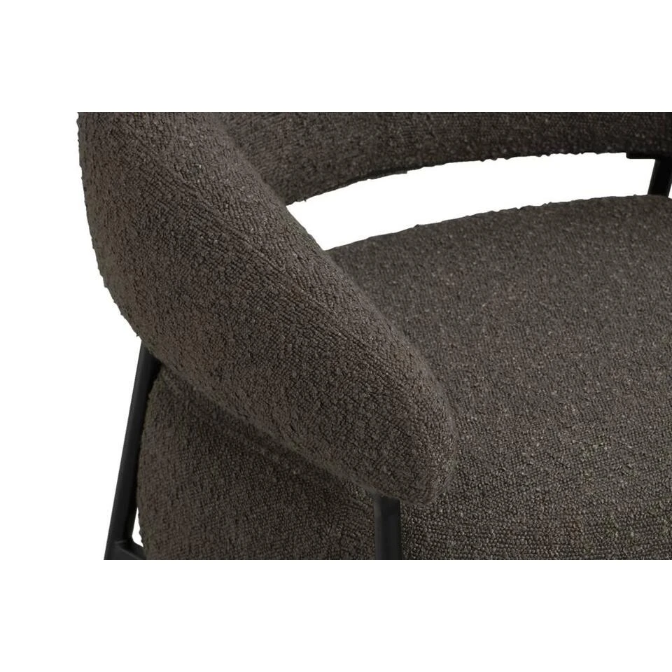 Fauteuil Nola - Antraciet 6 Fauteuil Nola - Antraciet - Afbeelding 6