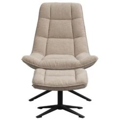 Fauteuil Emily - Zand -Leen Bakker Fauteuils 10201131 0101 02
