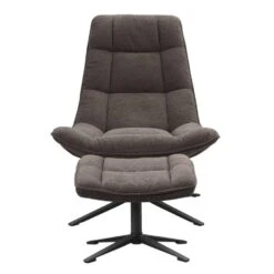 Fauteuil Emily - Donkerbruin -Leen Bakker Fauteuils 10201133 0101 02