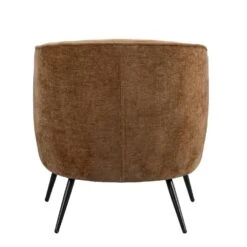 Fauteuil Carlton - Stof - Bruin -Leen Bakker Fauteuils 10201251 0900