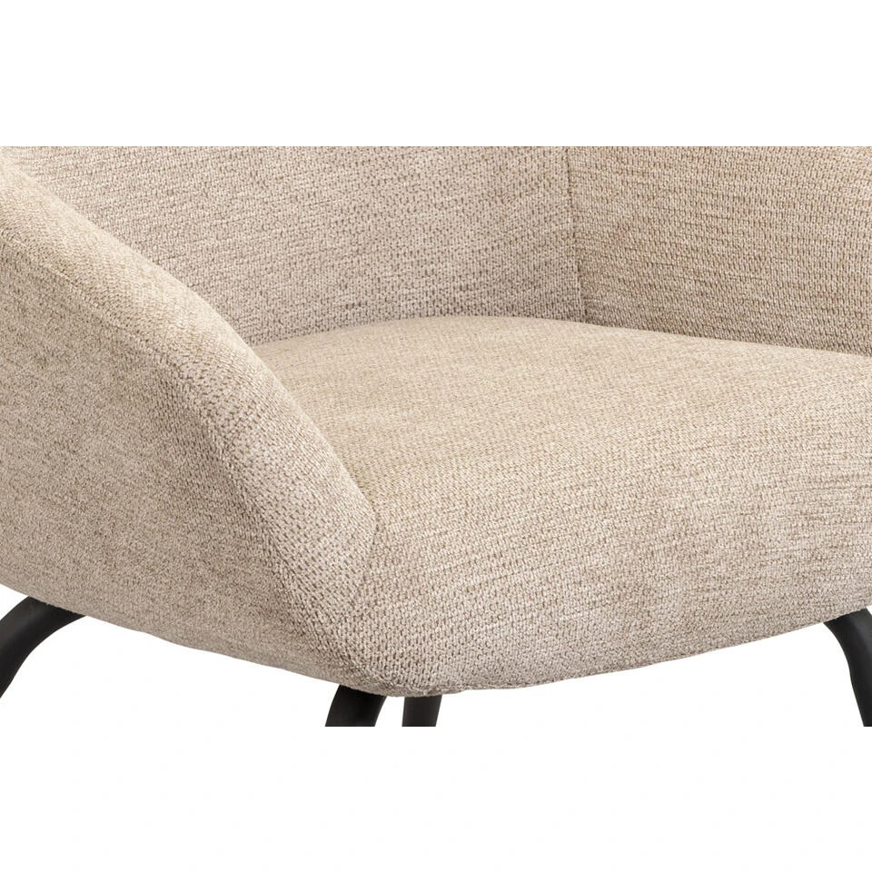 Fauteuil Lieke - Beige 6 Fauteuil Lieke - Beige - Afbeelding 6