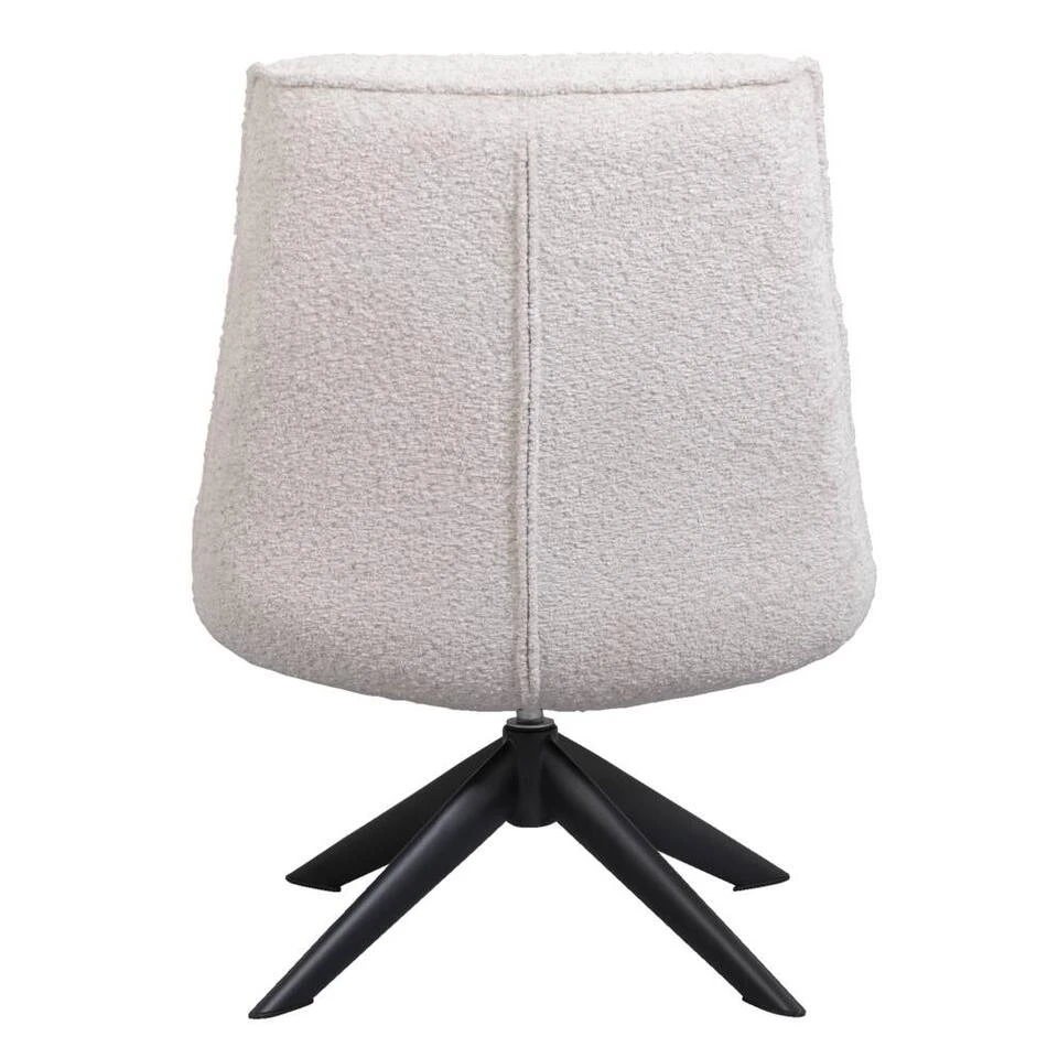 Fauteuil Nora - Crème 3 Fauteuil Nora - Crème - Afbeelding 3