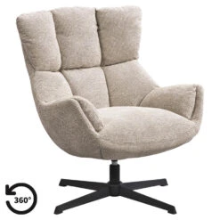 Fauteuil Hidde - Beige