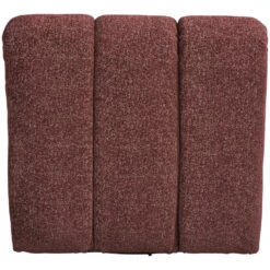 Draaifauteuil Beau - Stof Raven - Wijnrood -Leen Bakker Fauteuils 10201310 0900