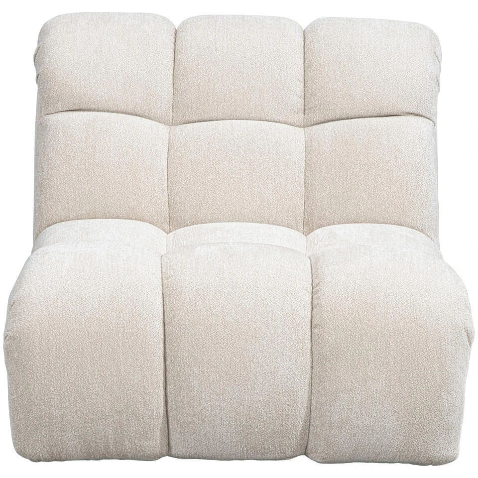 Draaifauteuil Beau - Stof Raven - Beige 2 Draaifauteuil Beau - Stof Raven - Beige - Afbeelding 2