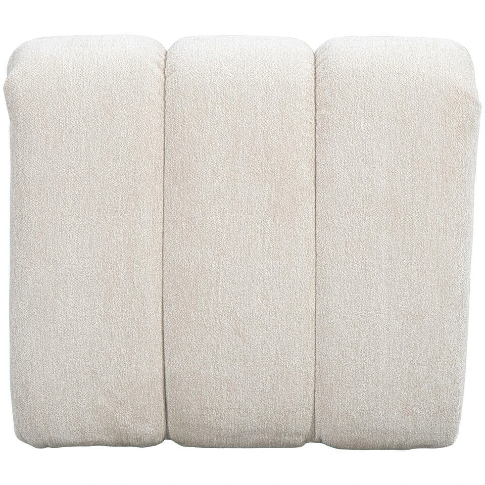 Draaifauteuil Beau - Stof Raven - Beige 3 Draaifauteuil Beau - Stof Raven - Beige - Afbeelding 3