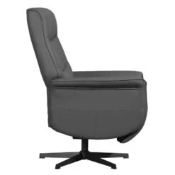 Relaxfauteuil Boaz -elektrisch Verstelbaar - Antraciet -Leen Bakker Fauteuils 10202140 8000 01