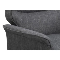 Relaxfauteuil Boaz Stof - Elektrisch Verstelbaar - Antraciet -Leen Bakker Fauteuils 10202151 9001