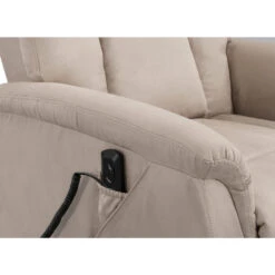 Relaxfauteuil Colorado - Sta-op - Beige -Leen Bakker Fauteuils 10205540 9001