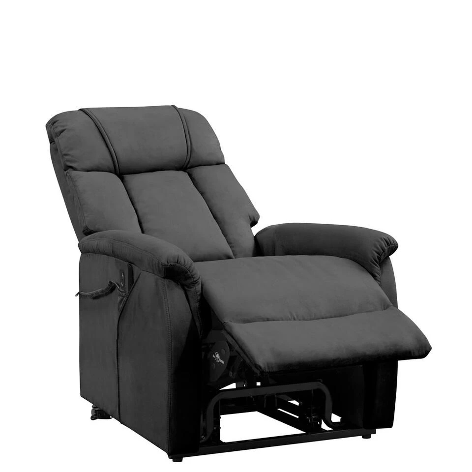 Relaxfauteuil Colorado - Sta-op - Donkergrijs 3 Relaxfauteuil Colorado - Sta-op - Donkergrijs - Afbeelding 3