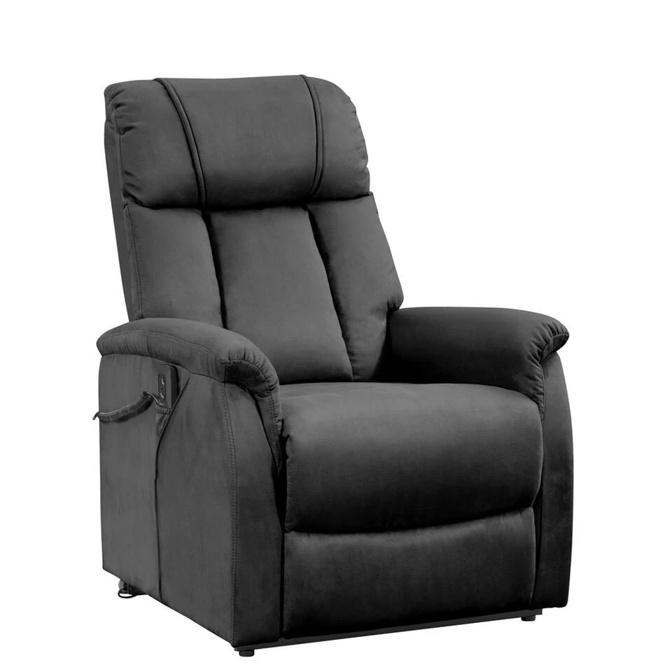 Relaxfauteuil Colorado - Sta-op - Donkergrijs 1 Relaxfauteuil Colorado - Sta-op - Donkergrijs
